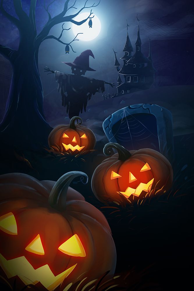 Pumpkin Night art print by Xuan Thai for $57.95 CAD