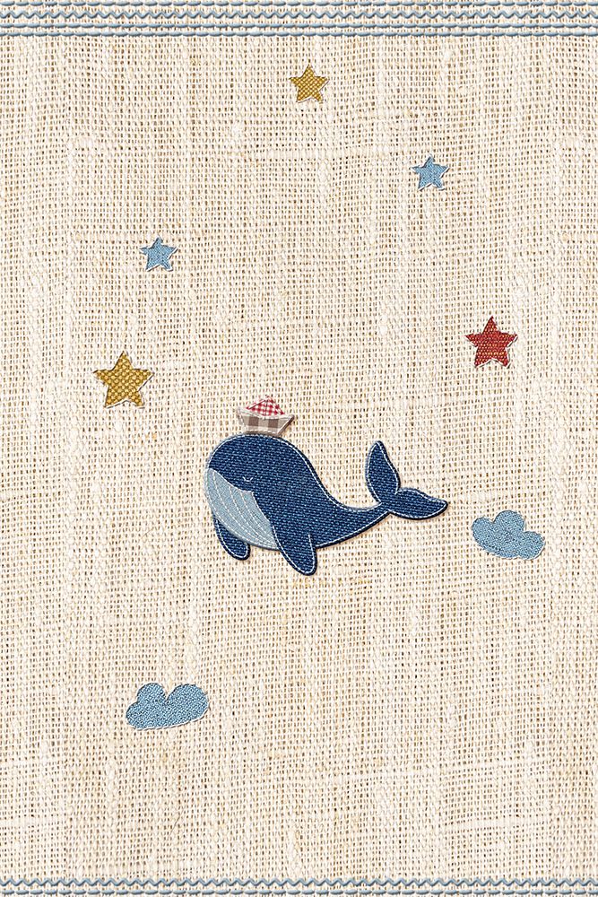 Cute Whale art print by Xuan Thai for $57.95 CAD