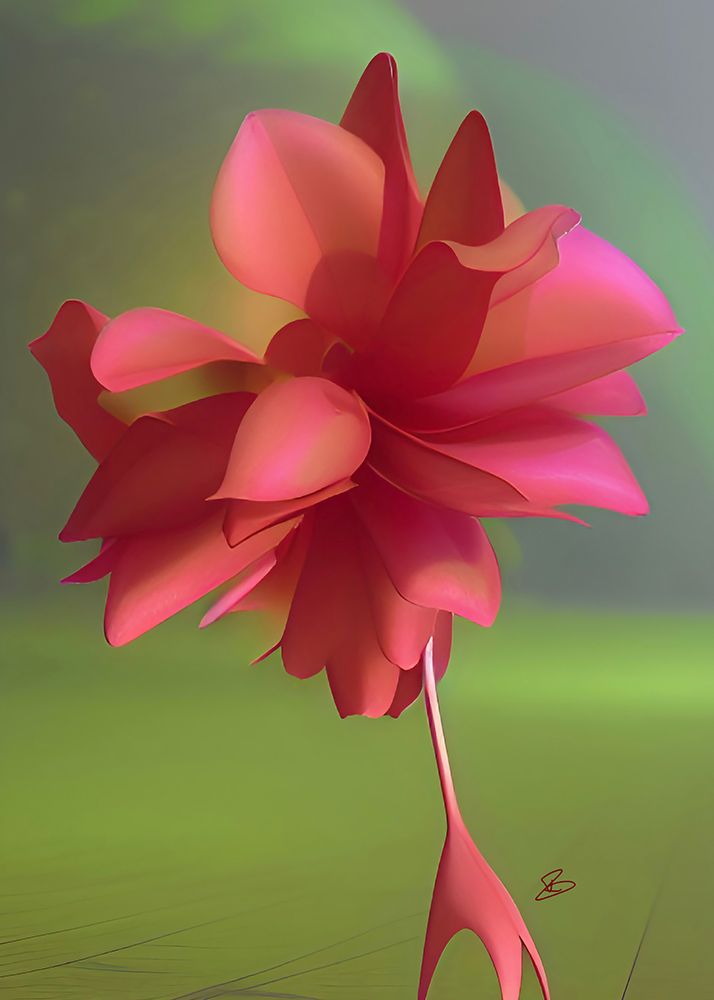 Strolling Flower art print by Ruth Day for $57.95 CAD