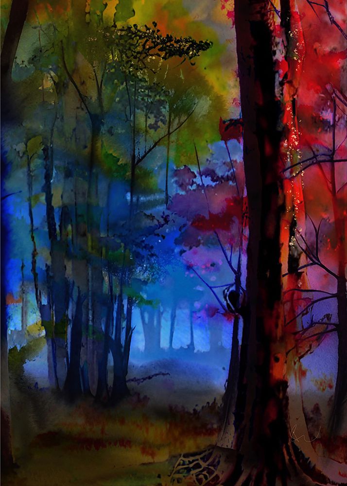 The Path Less Traveled art print by Ruth Day for $57.95 CAD