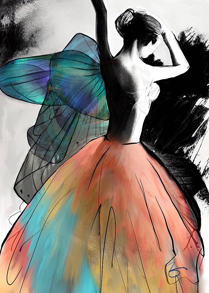 The Humming Bird Dancer art print by Ruth Day for $57.95 CAD