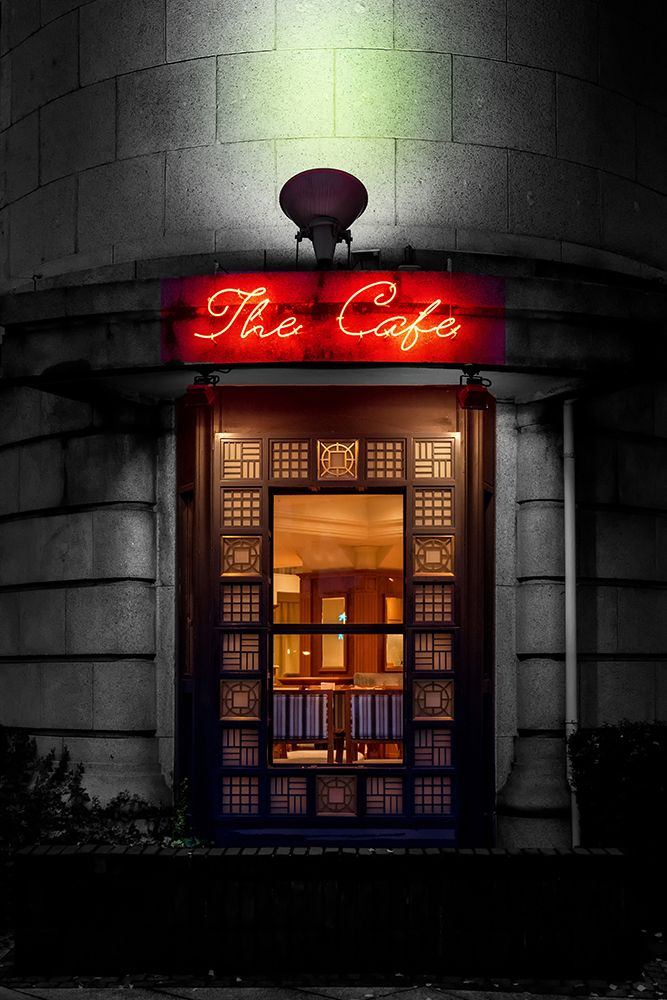 The Cafe art print by Yasutoshi Honjo for $57.95 CAD