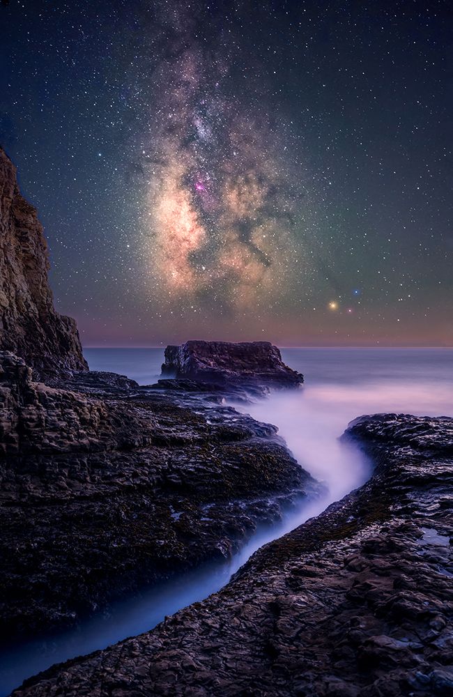 Milky Chasm art print by Sophia Li for $57.95 CAD