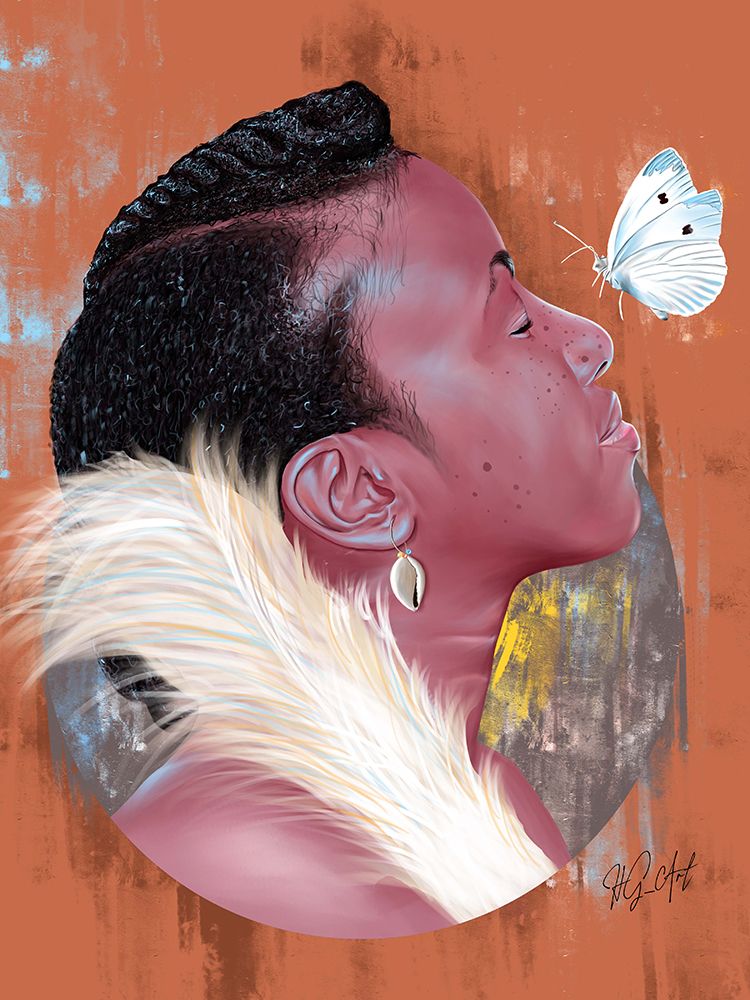 Royal art print by Ojenike Oladapo for $57.95 CAD