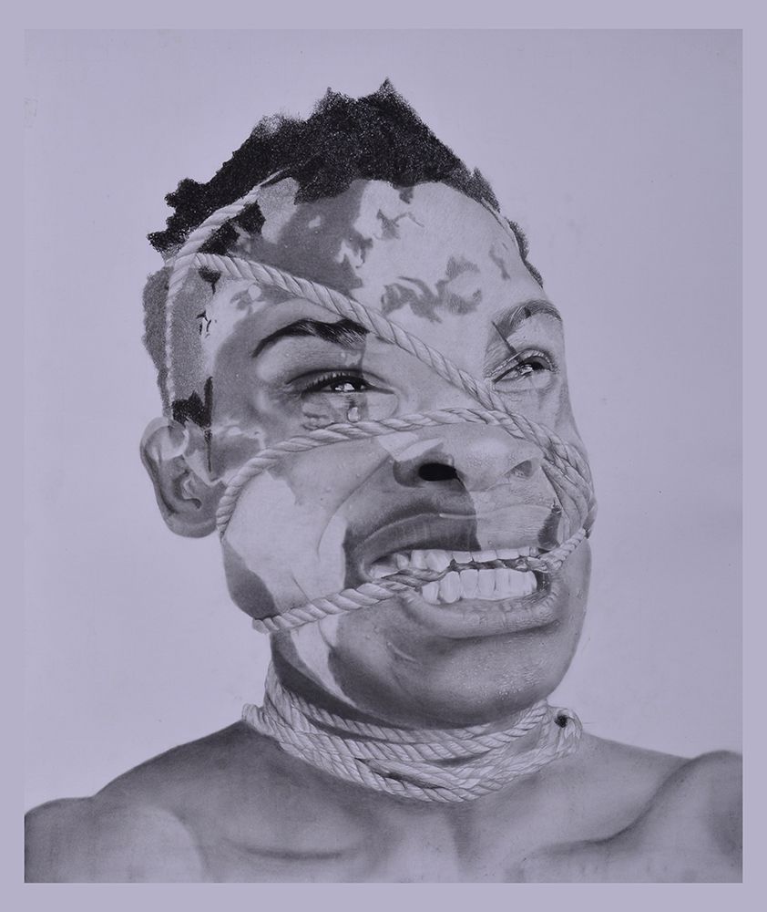 Isolation art print by Ojenike Oladapo for $57.95 CAD