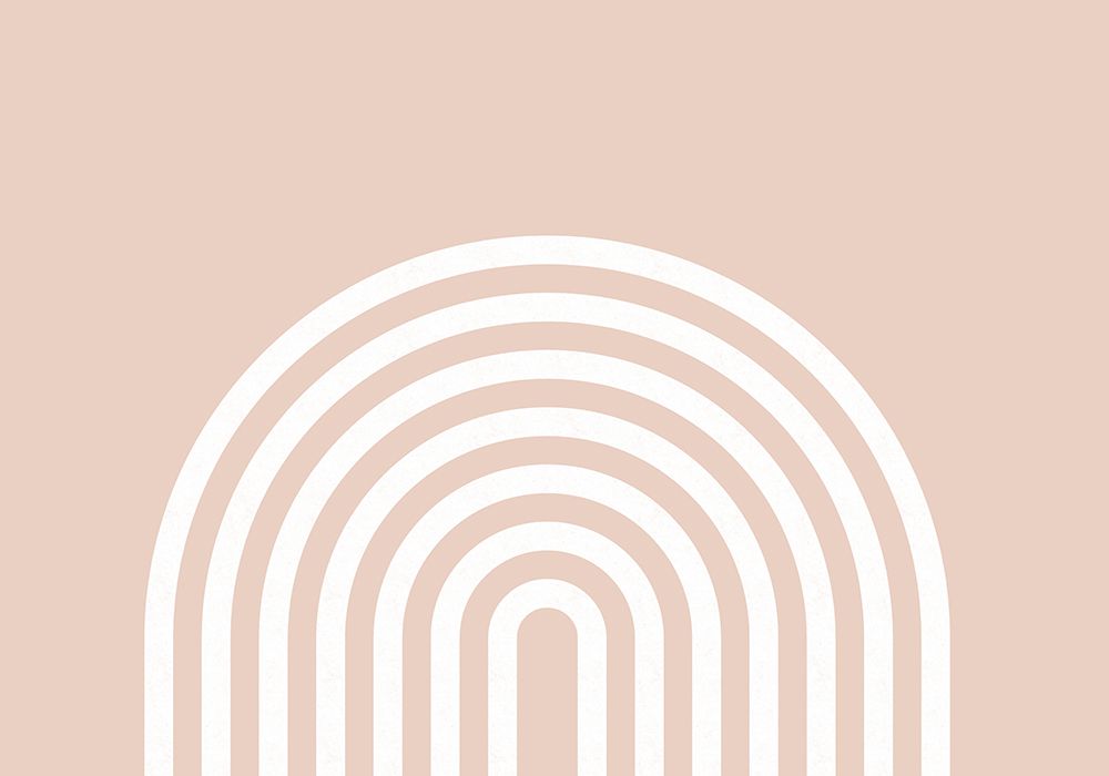 Peach Rainbow art print by Kathrin Pienaar for $57.95 CAD