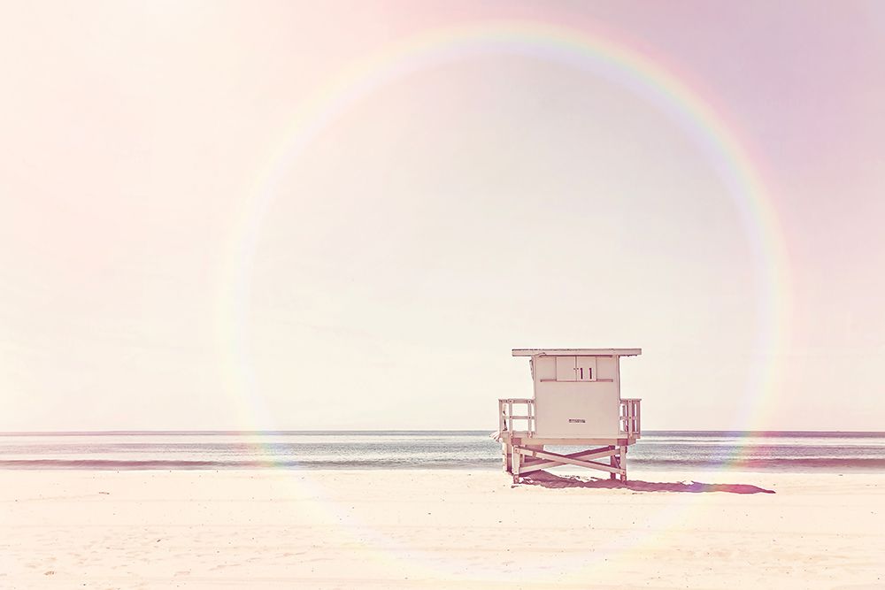 Beach Hut art print by Kathrin Pienaar for $57.95 CAD