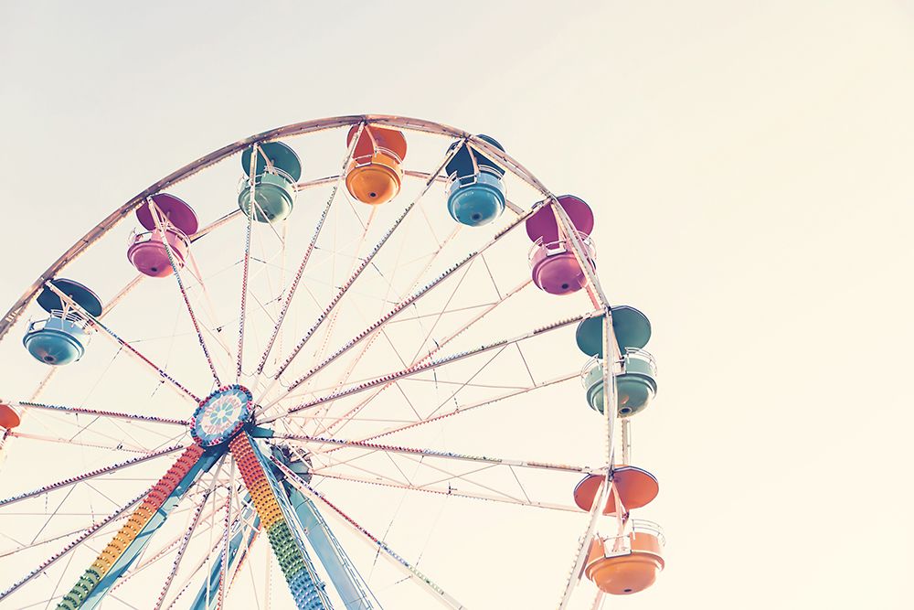 Ferris Wheel art print by Kathrin Pienaar for $57.95 CAD