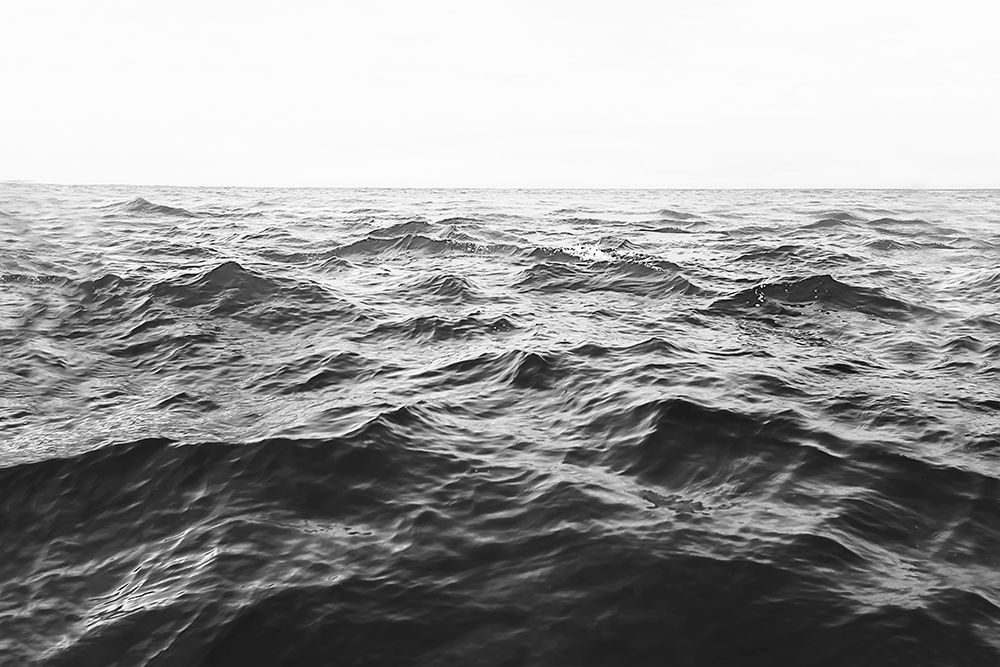 Wavy Horizon BW art print by Kathrin Pienaar for $57.95 CAD