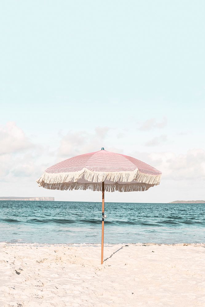 Pink Umbrella art print by Kathrin Pienaar for $57.95 CAD