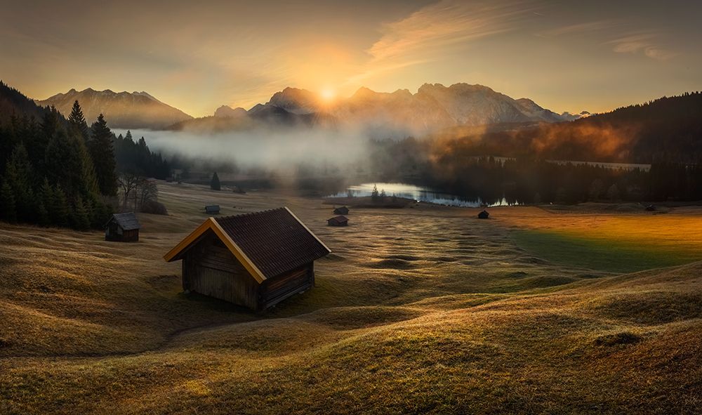 Bavarian morning art print by Tomasz Rojek for $57.95 CAD
