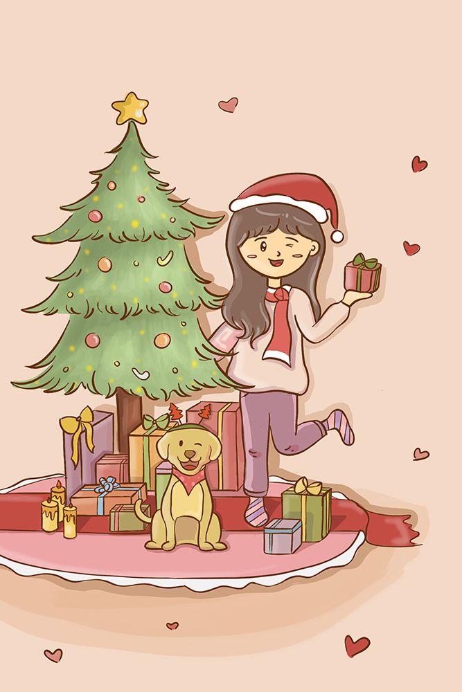 Warm Christmas art print by Xuan Thai for $57.95 CAD