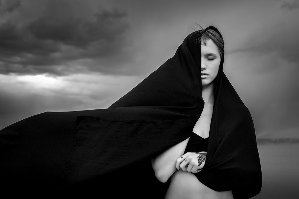 Modesty Challenged art print by Ali Khataw for $57.95 CAD
