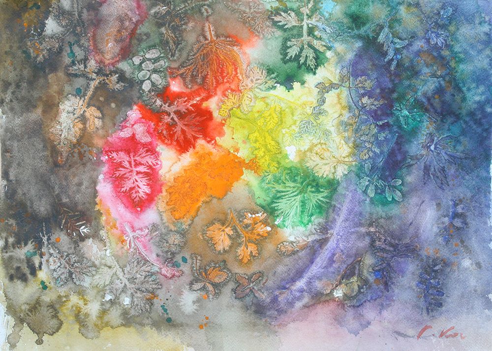 Leaves Insanity art print by Georgi Kostov for $57.95 CAD