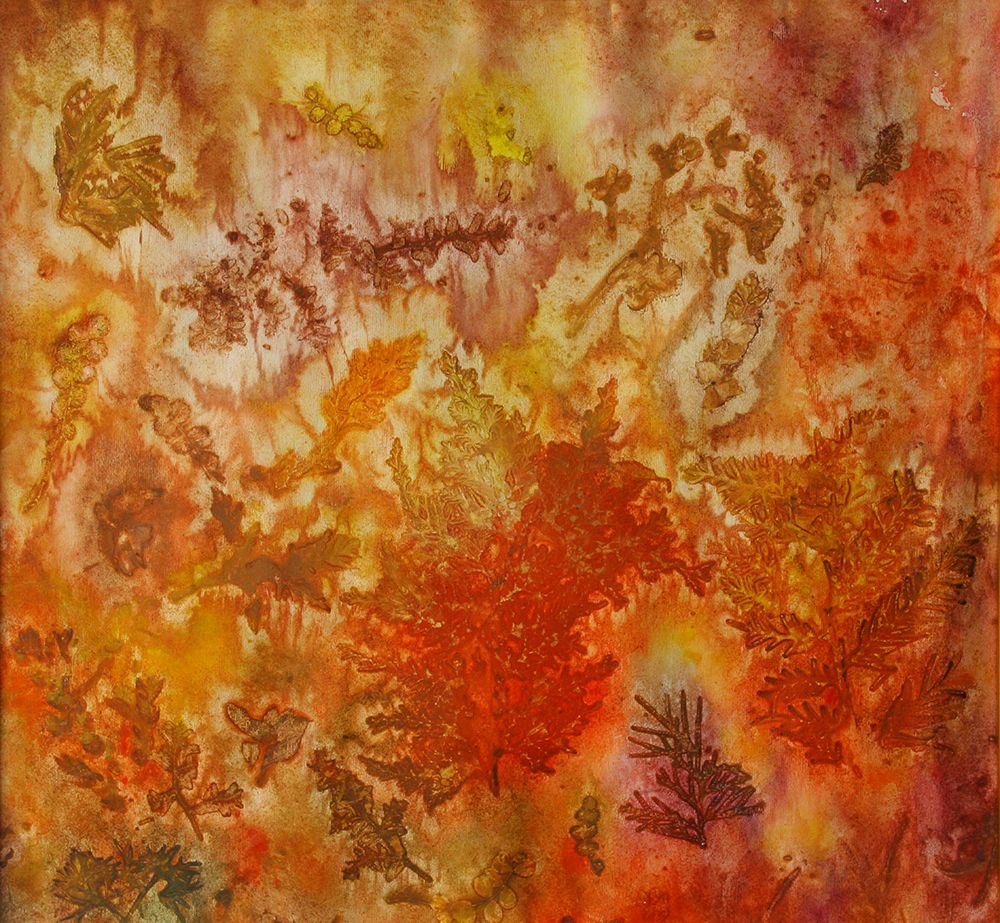 Leaves in Flames art print by Georgi Kostov for $57.95 CAD