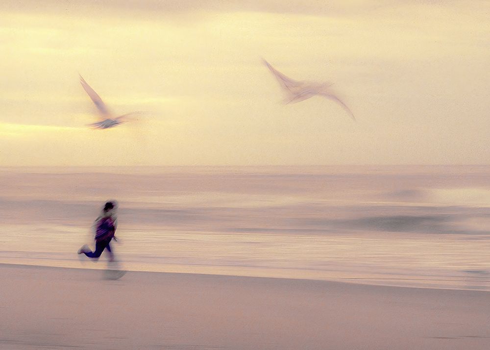Peyton At Atlantic Beach, Nc art print by Tommy Armstrong for $57.95 CAD