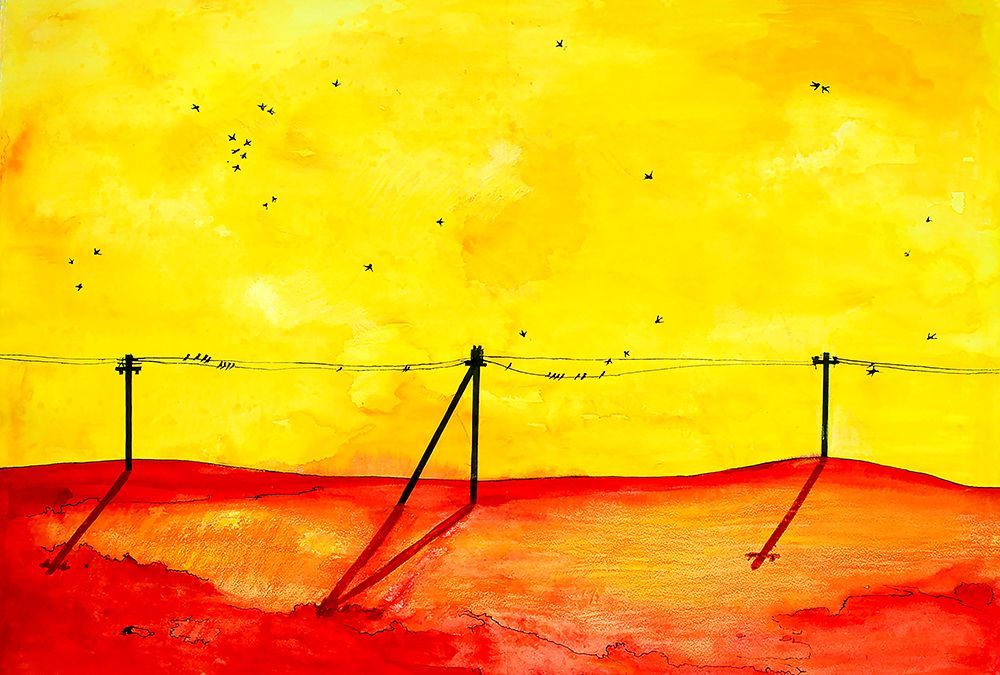 Sunset art print by Julija Belickiene for $57.95 CAD