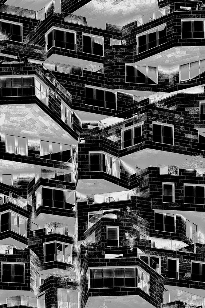 Chaotic Construction art print by Greetje van Son for $57.95 CAD