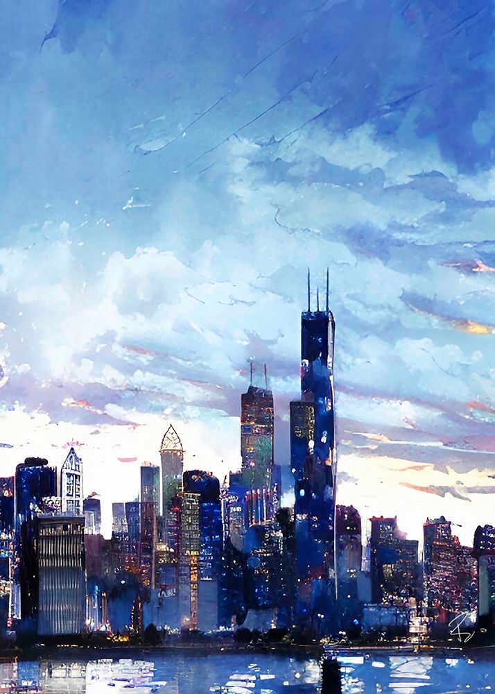 Sweet Home Chicago art print by Ruth Day for $57.95 CAD