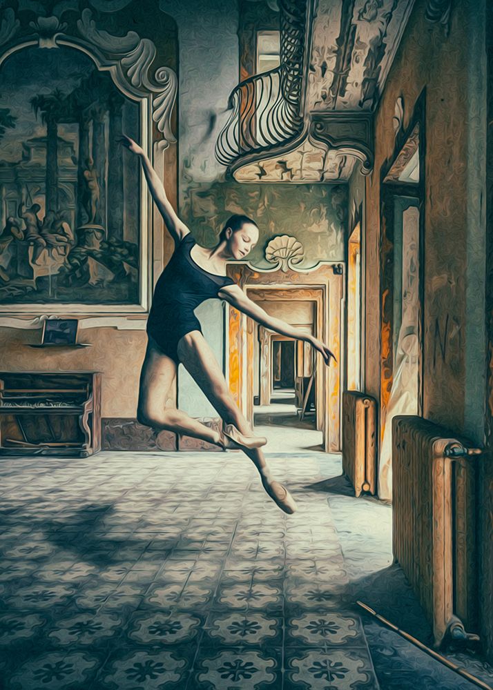Abandoned Ballet Digital Painting 3 art print by Baard Martinussen for $57.95 CAD
