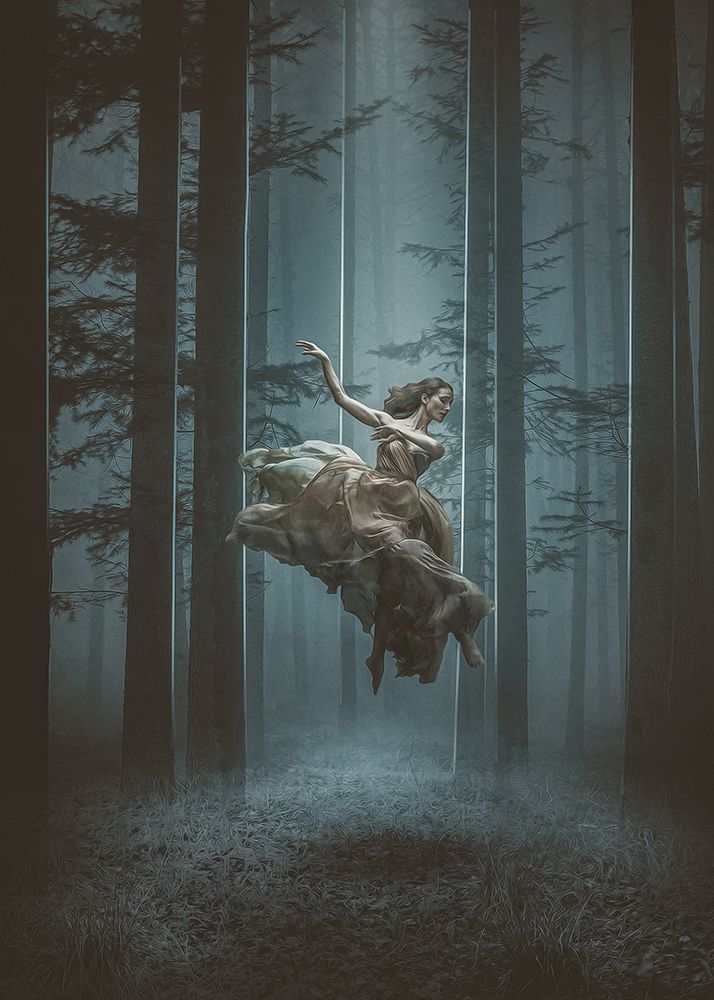 Floating Nr. 15 art print by Baard Martinussen for $57.95 CAD