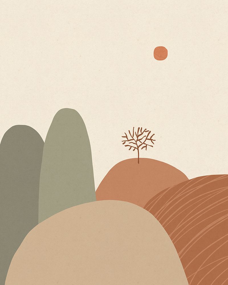 Mountains #2 art print by Alisa Galitsyna for $57.95 CAD