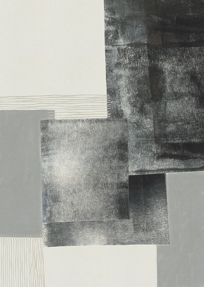 Monochrome Blocks #1 art print by Alisa Galitsyna for $57.95 CAD