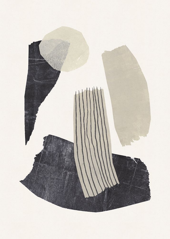 Monochrome Shapes #2 art print by Alisa Galitsyna for $57.95 CAD