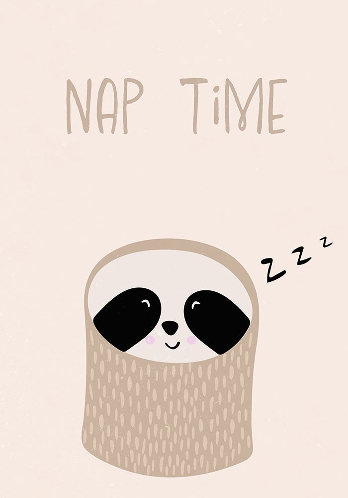 Sloth nursery print art print by Sarah Manovski for $57.95 CAD