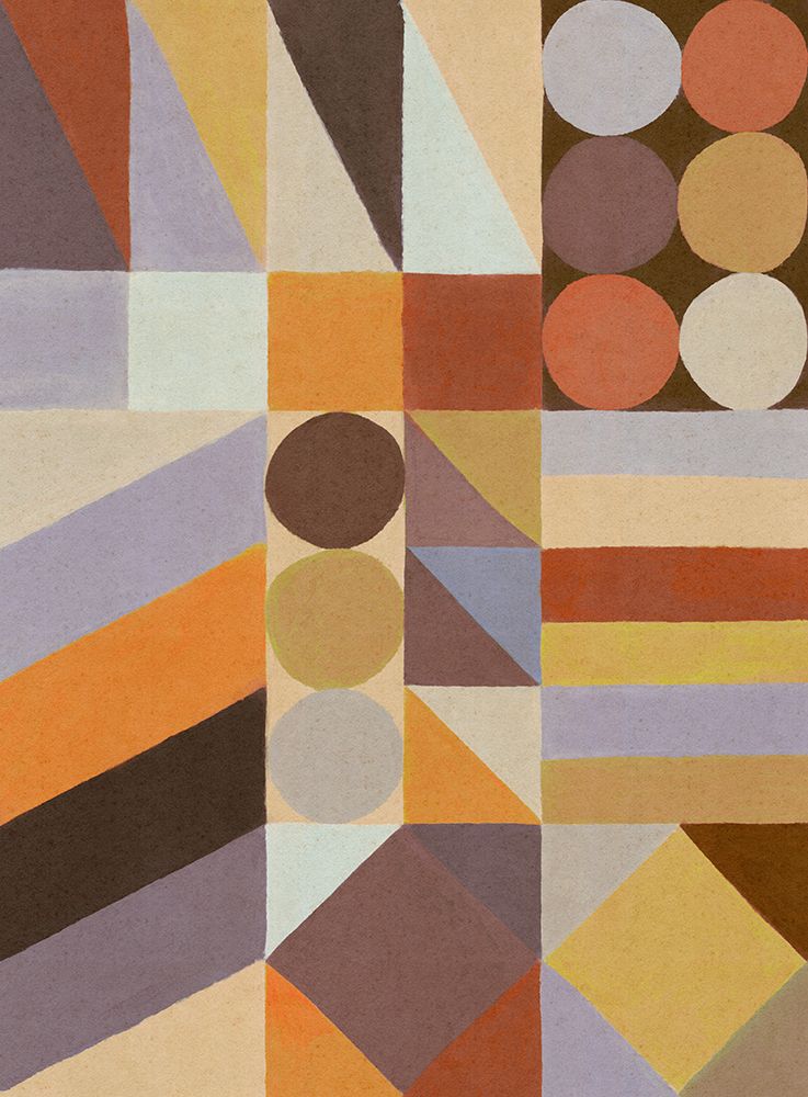 Geometric Shapes a Colors #1 art print by Alisa Galitsyna for $57.95 CAD