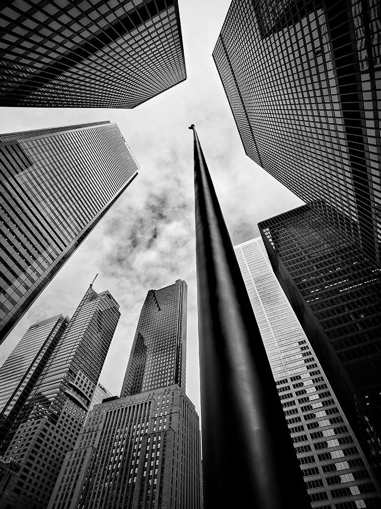 Skyscrapers Ii art print by Jasmine for $57.95 CAD