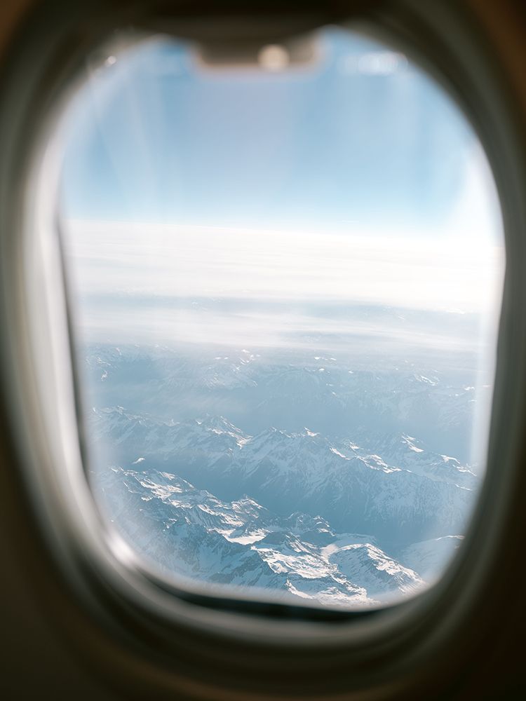 Plane Window View || art print by Raisa Zwart for $57.95 CAD