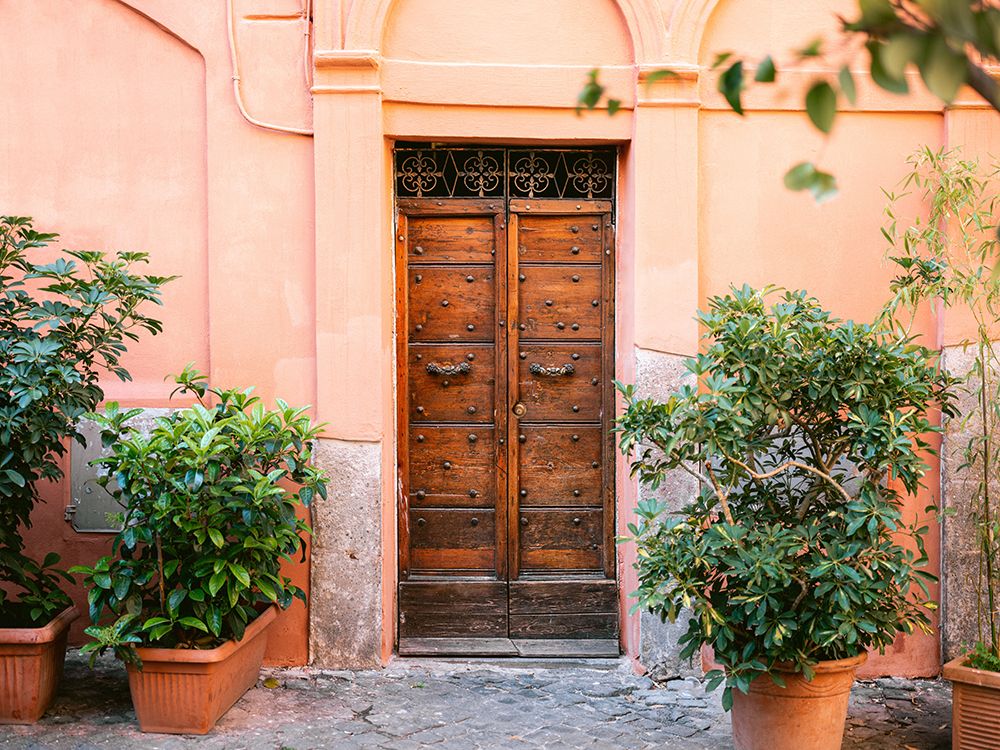 The Trastevere door art print by Raisa Zwart for $57.95 CAD