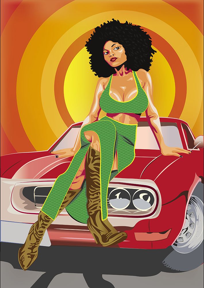 The Old Times art print by Tessie Gachoka for $57.95 CAD