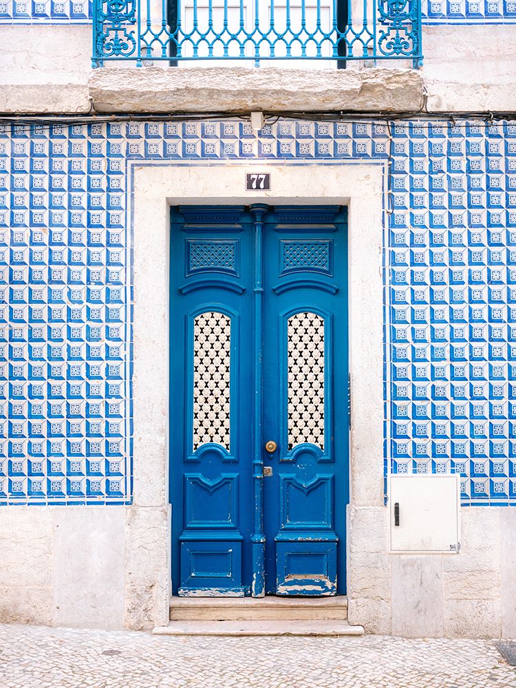 Blue Lisbon art print by Raisa Zwart for $57.95 CAD
