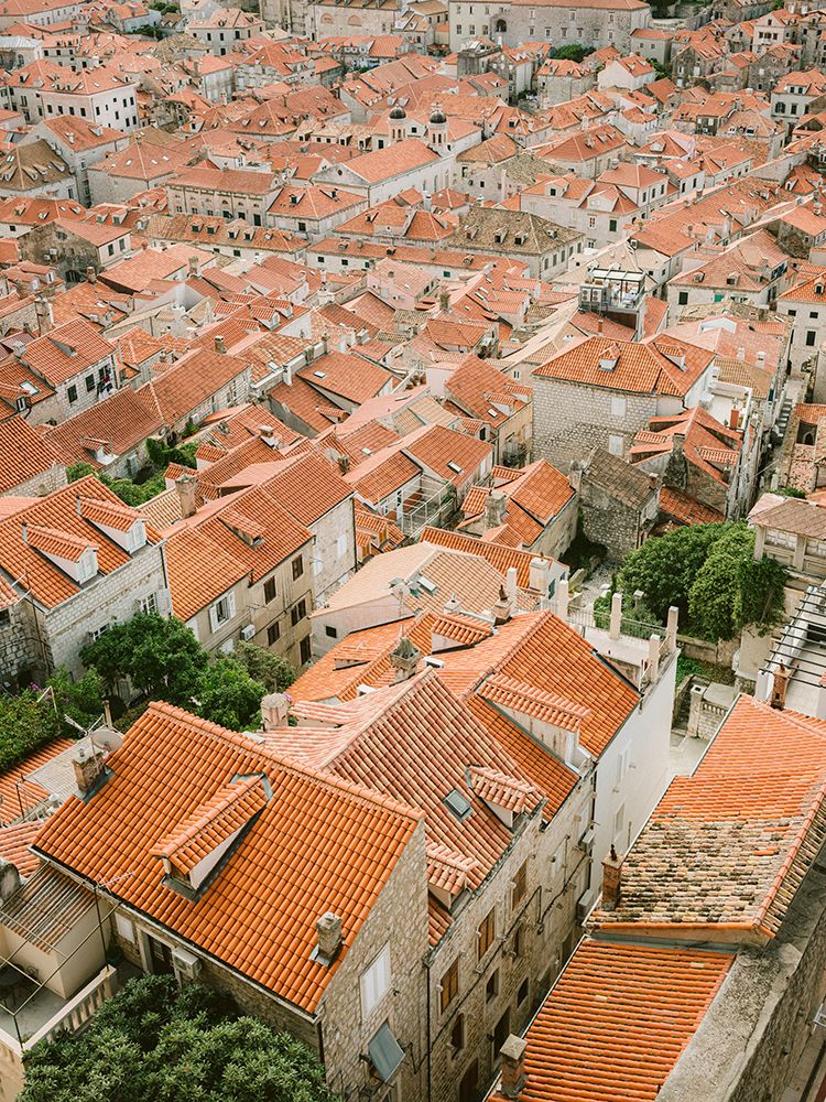 Roofs of Dubrovnik art print by Raisa Zwart for $57.95 CAD