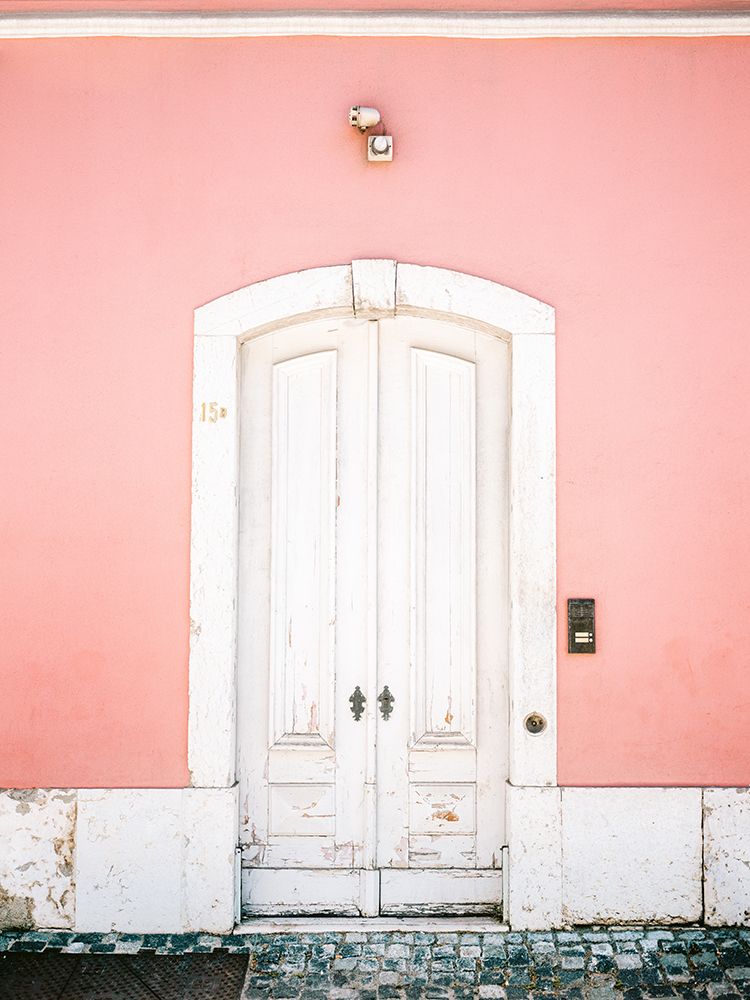 The white door Lisbon art print by Raisa Zwart for $57.95 CAD