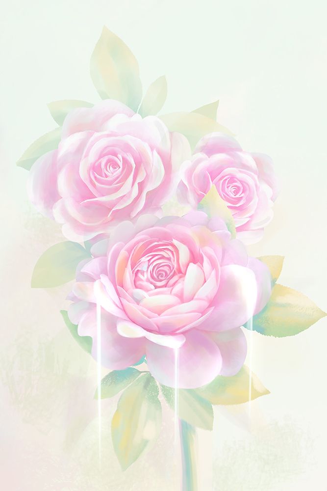 Rose Hologram art print by Xuan Thai for $57.95 CAD