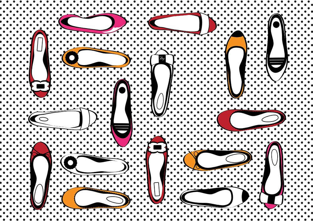 Dot Flats art print by Martina for $57.95 CAD