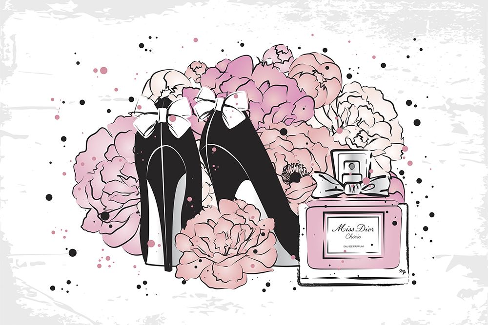 Peony Fashion art print by Martina for $57.95 CAD