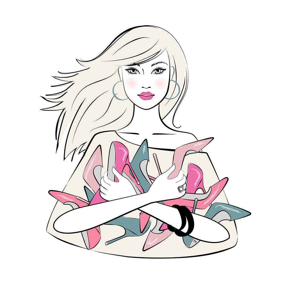 Shoe Lover art print by Martina for $57.95 CAD