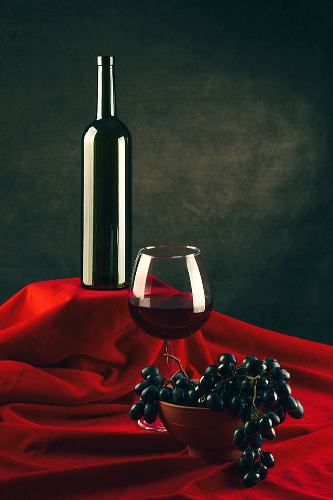 Still Life With Grapes art print by Brig Barkow for $57.95 CAD
