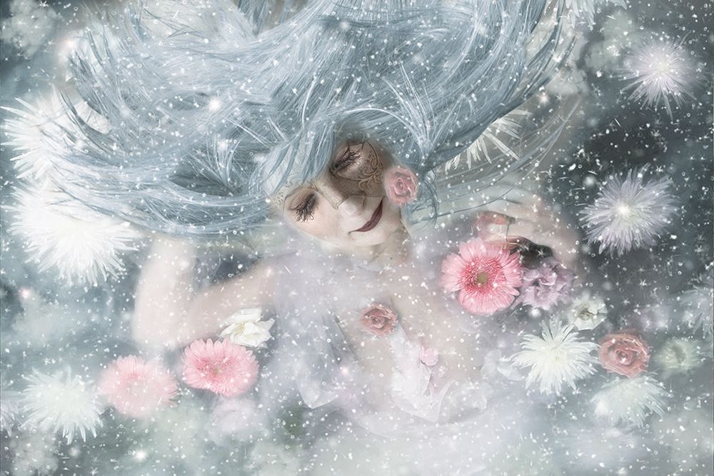 Serene Floral Dream art print by Ewa Calkosinska-Kajzer for $57.95 CAD