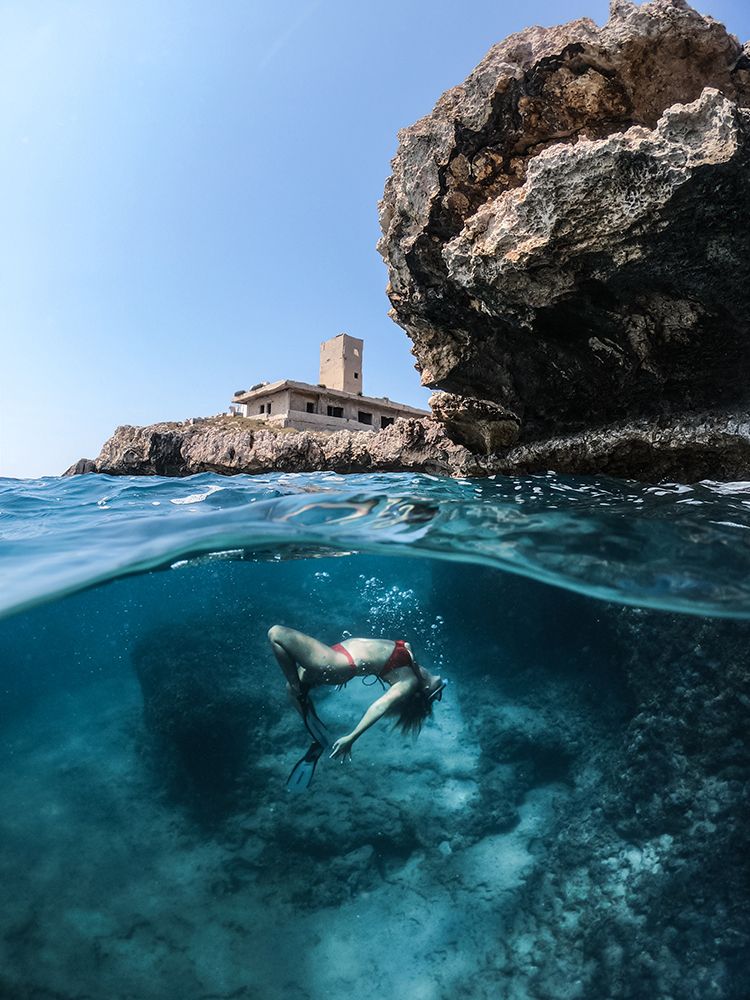 Laying Under The Island art print by Hilal safarjalani for $57.95 CAD
