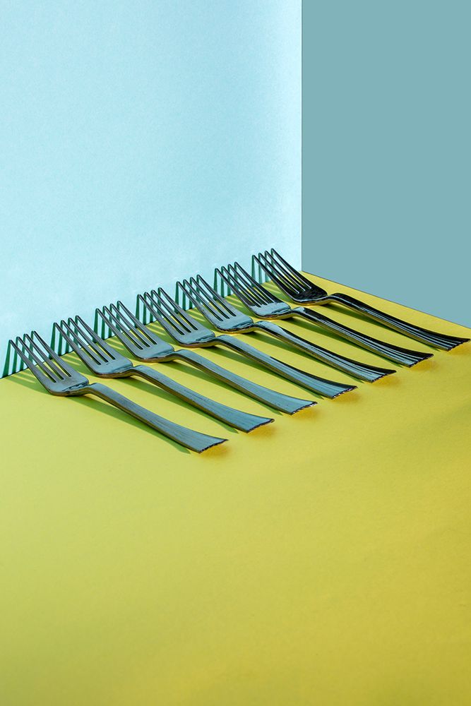 A Very Simple Still Life With Forks art print by Brig Barkow for $57.95 CAD