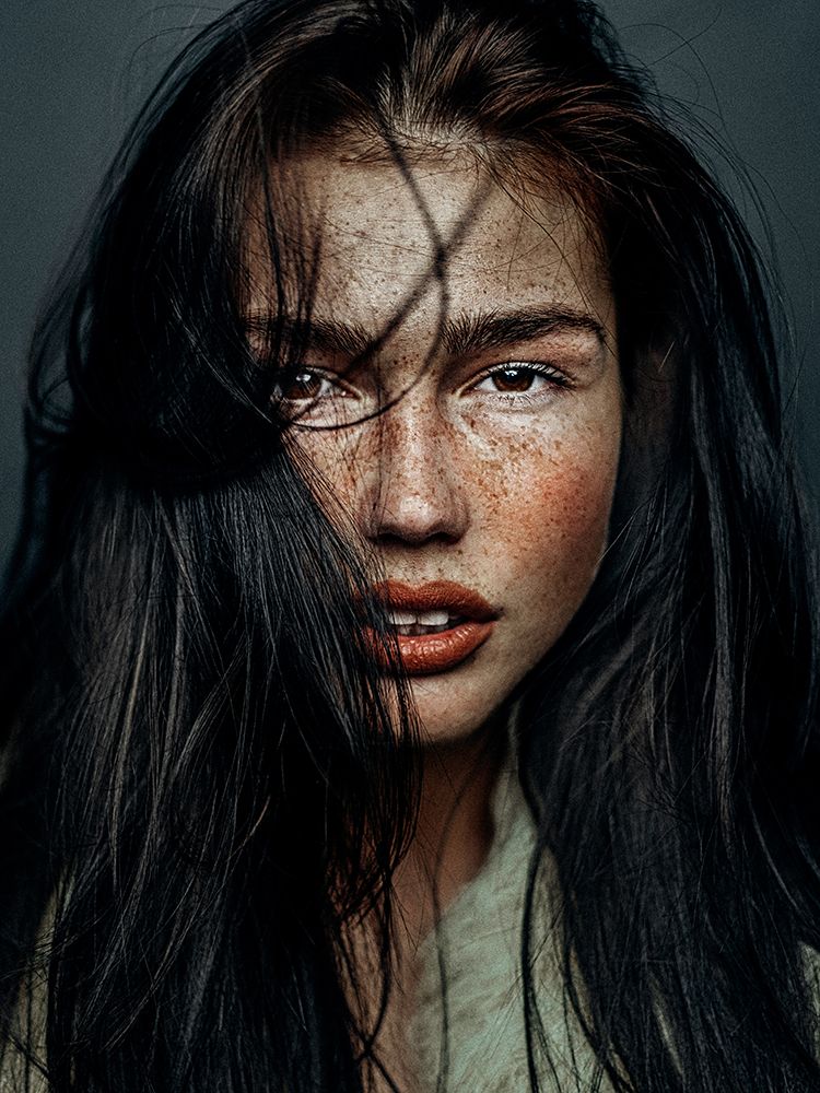 Freckles Beauty [Romi O] art print by Martin Krystynek MQEP for $57.95 CAD