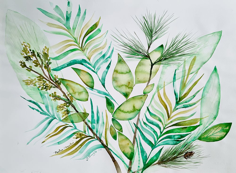 Plantum Argentum art print by Julija Belickiene for $57.95 CAD