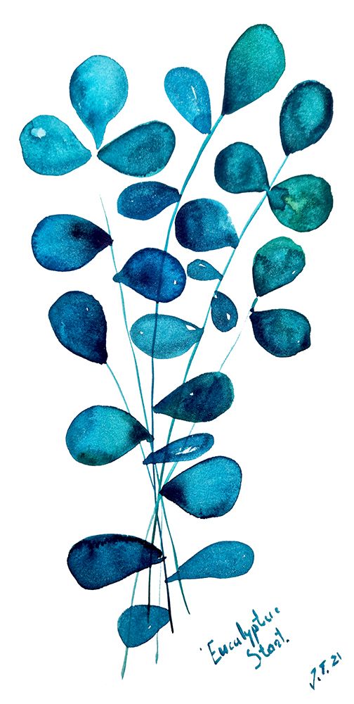 Eucalyptus art print by Julija Belickiene for $57.95 CAD