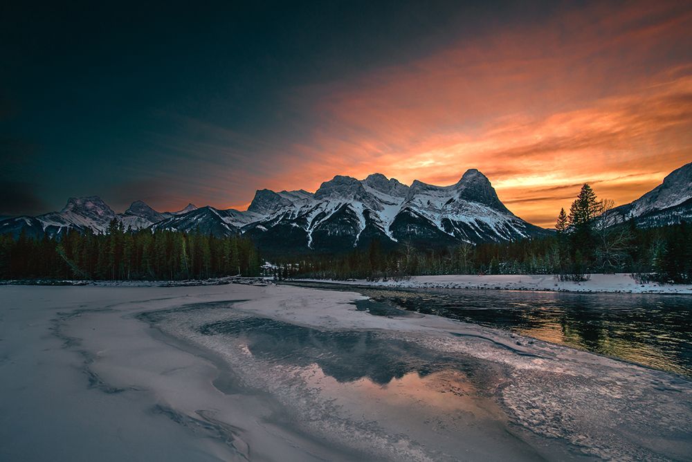 Sunset Moment art print by Bing Li for $57.95 CAD