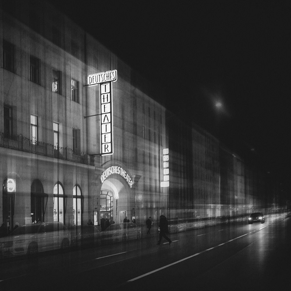 Deutsches Theater art print by Roswitha Schleicher-Schwarz for $57.95 CAD